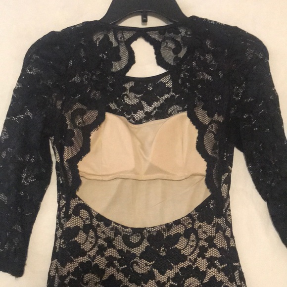 WINDSOR Navy Blue dress. - Picture 3 of 7